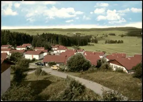 Dittishausen-Löffingen Ortsansicht, Häuser-Gruppe, Panorama 1971