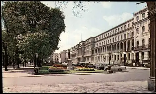 Postcard Cheltenham Promenade Gardens 1962