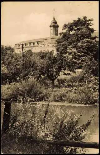 Ansichtskarte Roßleben Goetheschule 1963
