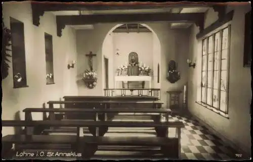 Ansichtskarte Lohr am Main St. Annaklus - Altar 1964