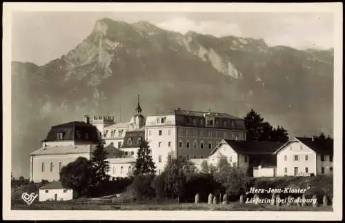 Ansichtskarte Liefering-Salzburg Herz-Jesu-Kloster 1956