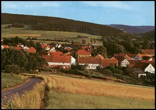 Ansichtskarte Niederbeisheim-Knüllwald Ortsansicht Niederbeisheim 1995/1980