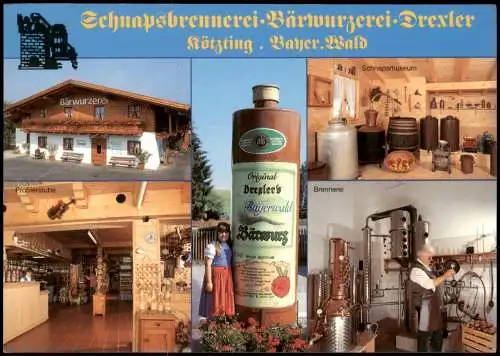 Bad Kötzting Schnapsbrennerei-Bärwurzerei-Drexler Schnapsmuseum  1990