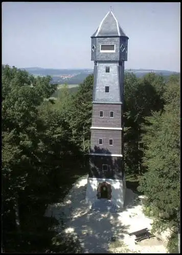 Ansichtskarte Donnstetten Römerstein - Turm 874 m ü. M. 1988