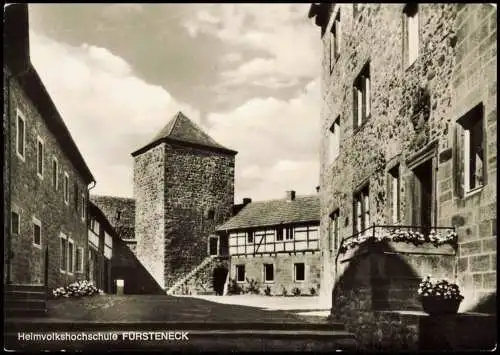 Ansichtskarte Fürsteneck Schloss Fürsteneck Heimvolkshochschule 1963