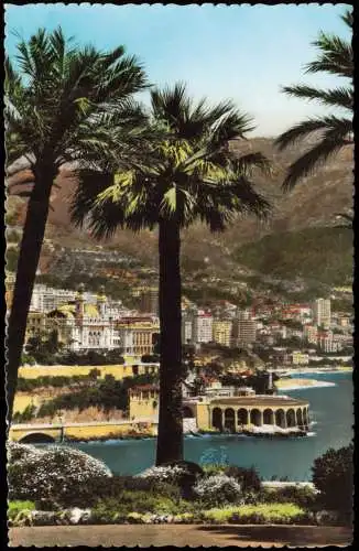 Postcard Monaco Vue sur le Casino 1968