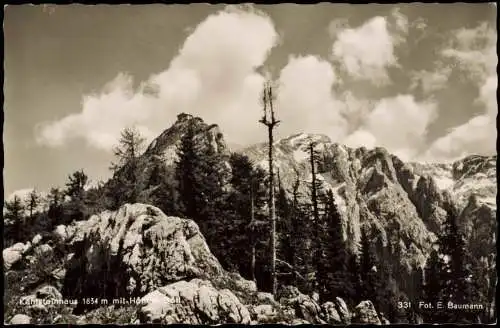 Ansichtskarte Kehlsteinhaus-Berchtesgaden Kehlsteinhaus - Fotokarte 1955