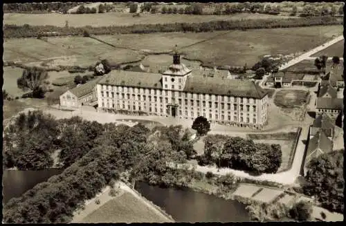 Ansichtskarte Schleswig (Sleswig/Slesvig) Luftbild Schloss Gottorp 1961