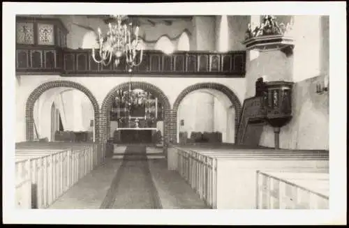 Ansichtskarte Schortens Stephanskirche - Kanzel 1961