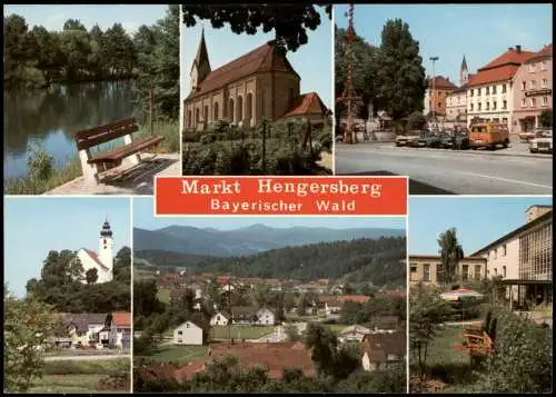 Hengersberg Erholungsort mit Wellenbad - Hallenbad - Freizeitanlagen 1985