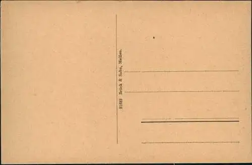 Ansichtskarte Oederan Villa, Straße, Stadt 1919