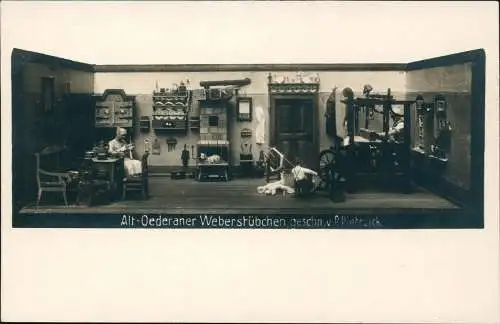 Oederan Alt-Oederaner Weberstübchen, geschn.v.P. Pietrzick. 1932
