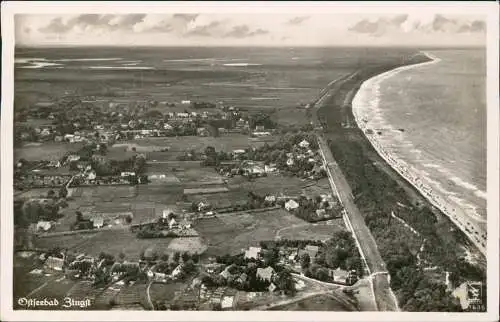 Ansichtskarte Zingst Luftbild aus 200 m Höhe 1938