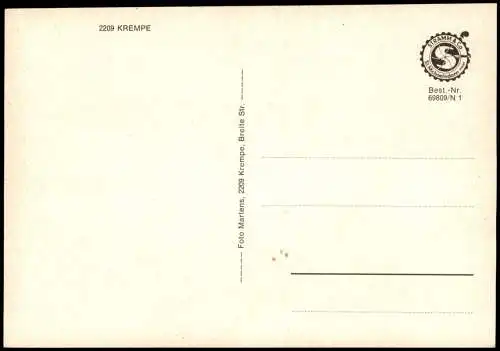 Krempe (Kr. Steinburg) Gruß aus (Mehrbild-AK Ortsansichten, Festgruppe) 1970