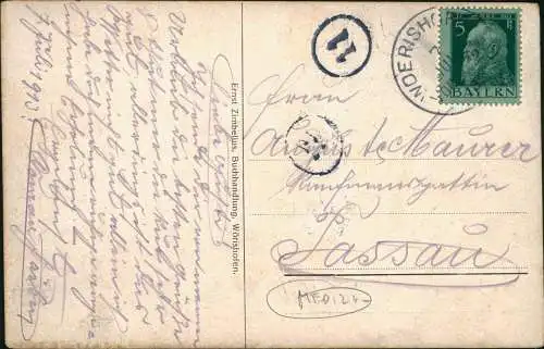 Ansichtskarte Bad Wörishofen In der Sprechstunde Kneipps 1910