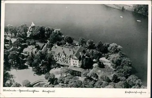 Ansichtskarte Bad Malente-Gremsmühlen-Malente Luftbild Kurhaus 1938