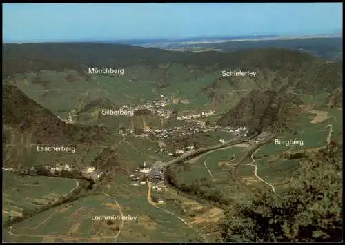 Ansichtskarte Mayschoß Weinort Mayschoß Ahr mit seinen Weinbergslagen 1980