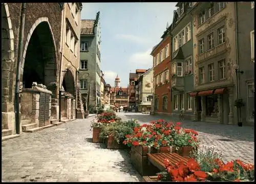 Ansichtskarte Lindau (Bodensee) Fussgängerzone 1980