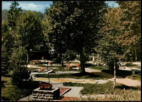 Lenzkirch Minigolfplatz Kurort im südlichen Hochschwarzwald 1975