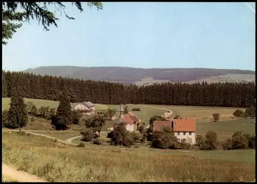 Lenzkirch Panorama-Ansicht (Gasthaus Grünwald Schwarzwaldstüble) 1975