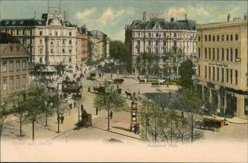 Ansichtskarte Tiergarten-Berlin Potsdamer Platz 1902