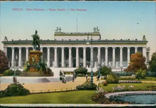 Ansichtskarte Berlin Altes Museum 1912