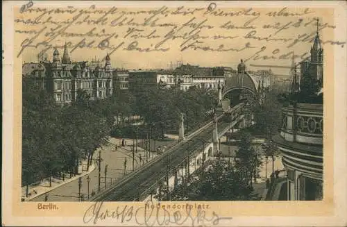 Ansichtskarte Schöneberg-Berlin Nollendorfplatz 1910