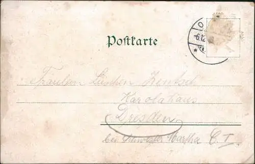 Ansichtskarte Oederan Restaurant Hetzdorfer Schweiz Hetzdorf 1909