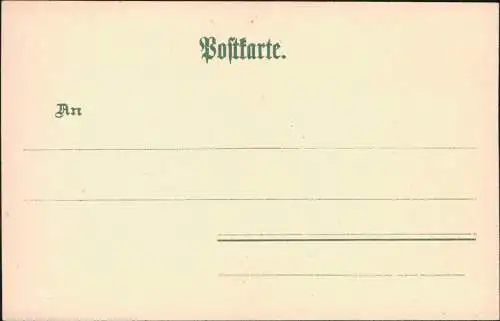 Ansichtskarte Oederan Marktplatz, Straße - Künstlerkarte 1906