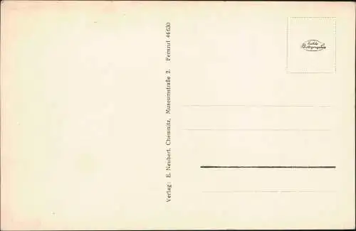 Ansichtskarte Oederan Stadt - Chronikkarte 1932