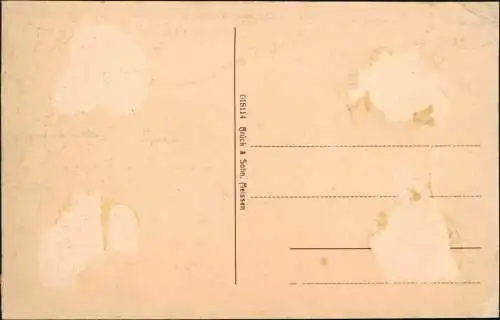 Ansichtskarte Oederan Ehrenzug 1914