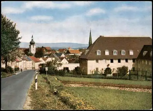 Konnersreuth (b Tirschenreuth) Stadtteilansicht von Landstraße aus gesehen 1970