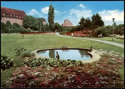 Ansichtskarte Herford Partie am Entenbrunnen 1970