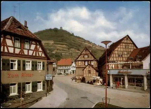 Heppenheim an der Bergstraße Kleiner Markt  Gasthaus Zum Ritter, Geschäft 1960