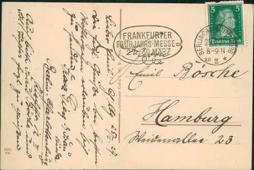 Ansichtskarte Charlottenburg-Berlin Schloss Charlottenburg 1927