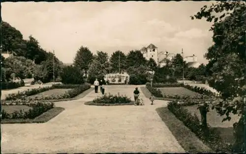 Bansin-Heringsdorf Usedom Seebad Strandpromenade zur DDR Zeit 1956