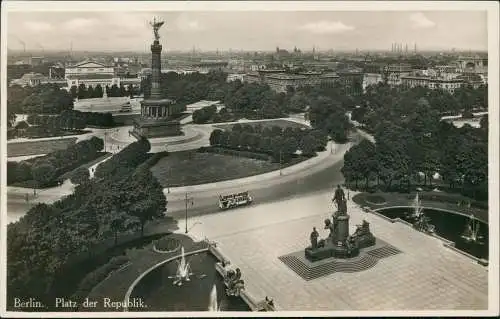 Ansichtskarte Mitte-Berlin Platz der Republik 1920