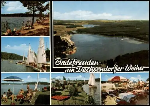 Dechsendorf Umland-Ansichten Badefreuden am Dechsendorfer Weiher 1978