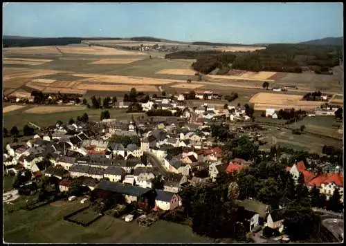 Ansichtskarte Marktleuthen Luftbild Luftaufnahme Ort im Fichtelgebirge 1971