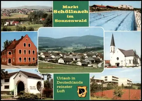 Schöllnach MARKT SCHÖLLNACH (Bayer. Wald) am Fuße des Brotjacklriegel 1980