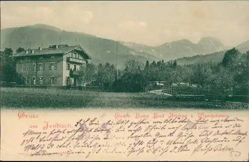 Ansichtskarte Jenbach (Tirol) Stadtpartie 1902