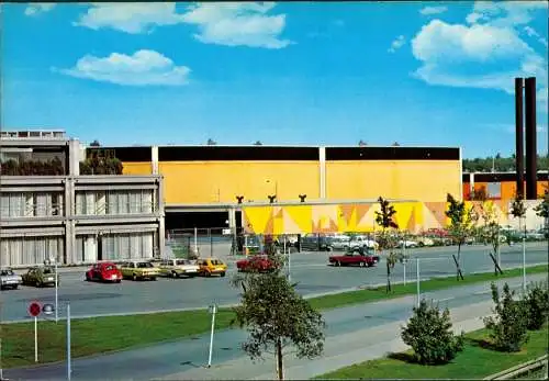 Langwasser-Nürnberg Messe Zentrum mit Autos ua. VW Käfer Beetle 1985