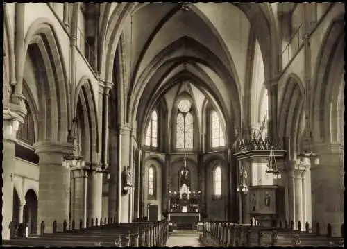 Ansichtskarte Amöneburg Stiftskirche St. Johann 1960