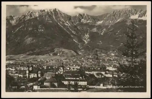 Ansichtskarte Innsbruck Panorama-Ansicht 1928