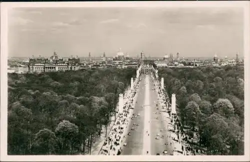 Ansichtskarte Berlin Blick von der Siegessäule Propaganda WK2
 1942