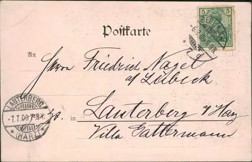 Ansichtskarte Mitte-Berlin Kaiser-Keller, Schifferstube 1900