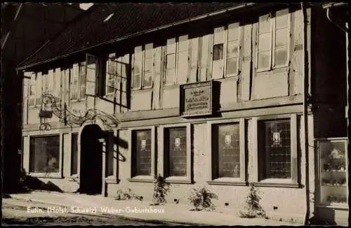 Ansichtskarte Eutin Weber-Geburtshaus 1960