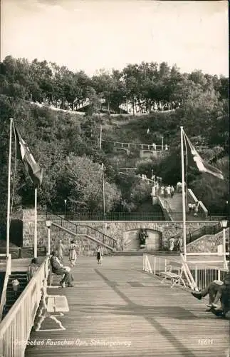 Rauschen Svetlogorsk Ruszowice  Raušiai Schlängelweg Fotokarte Ostpreußen 1941