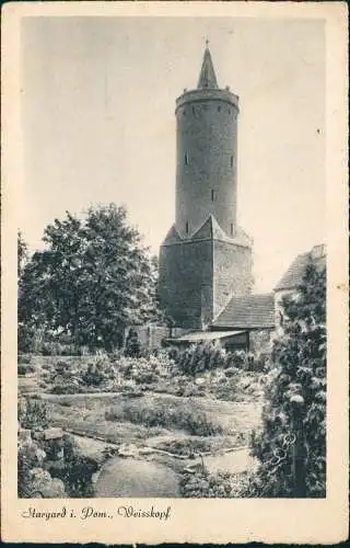 Postcard Stargard in Pommern Stargard Szczeciński Weisskopf 1944