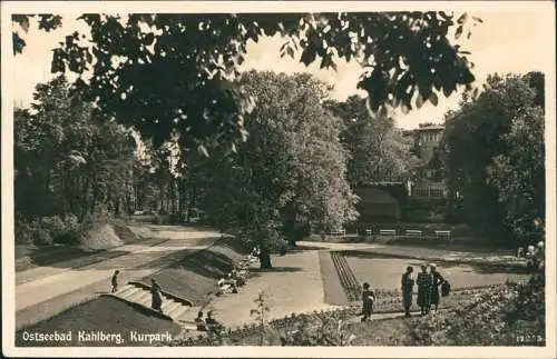 Kahlberg Krynica Morska|Łysica Kurpark. Pommern b. Danzig Gdansk 1941